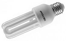 Энергосберегающая лампа СВЕТОЗАР"U-КЛАССИКА"стержень,цоколь E27(стандарт),Т3,3U,тепл бел свет(2700 К