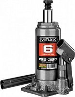 MIRAX 6т, 195-380 мм домкрат бутылочный гидравлический