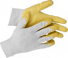 STAYER PROTECT, размер S-M, перчатки с одинарным латексным обливом